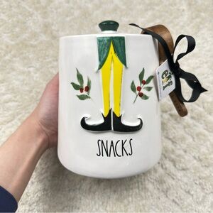 Rae Dunn Elf Canister Snack Jar